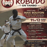 Stage de TANBO – Kobudo le weekend du 11 et 12 avril 2026